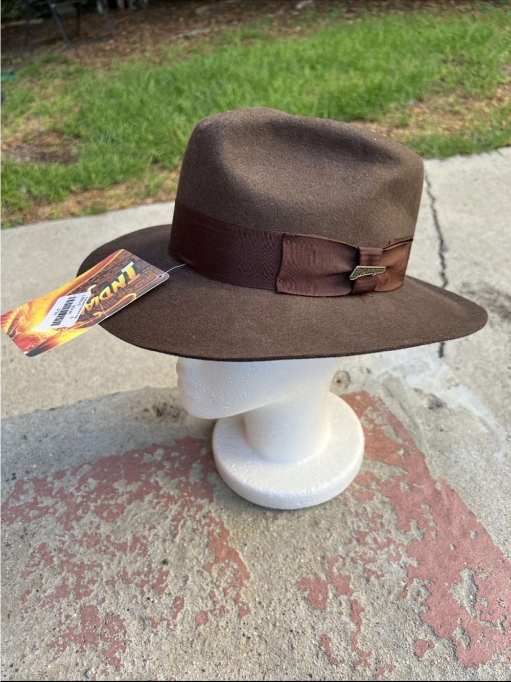 Indiana Jones 2008 Dorfman Pacific Wool Felt Hat Small Lucas Halloween Cosplay